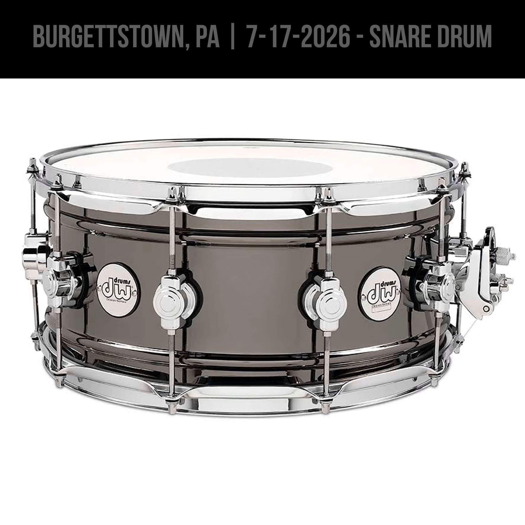 7-17-2026 | Burgettstown, PA | Snare Drum Meet & Greet