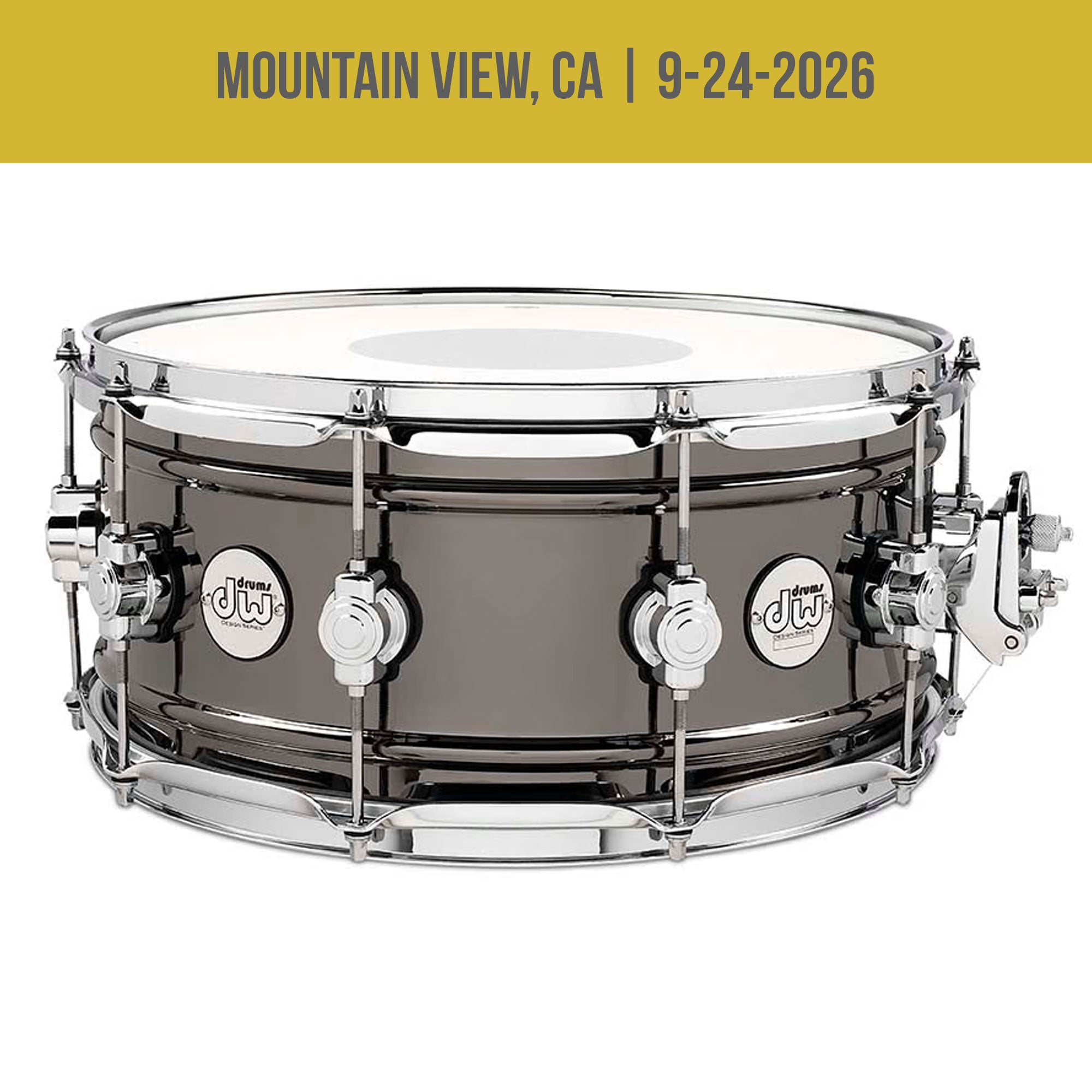 09/24/2026 | Mountain View, CA | Snare Drum Meet & Greet